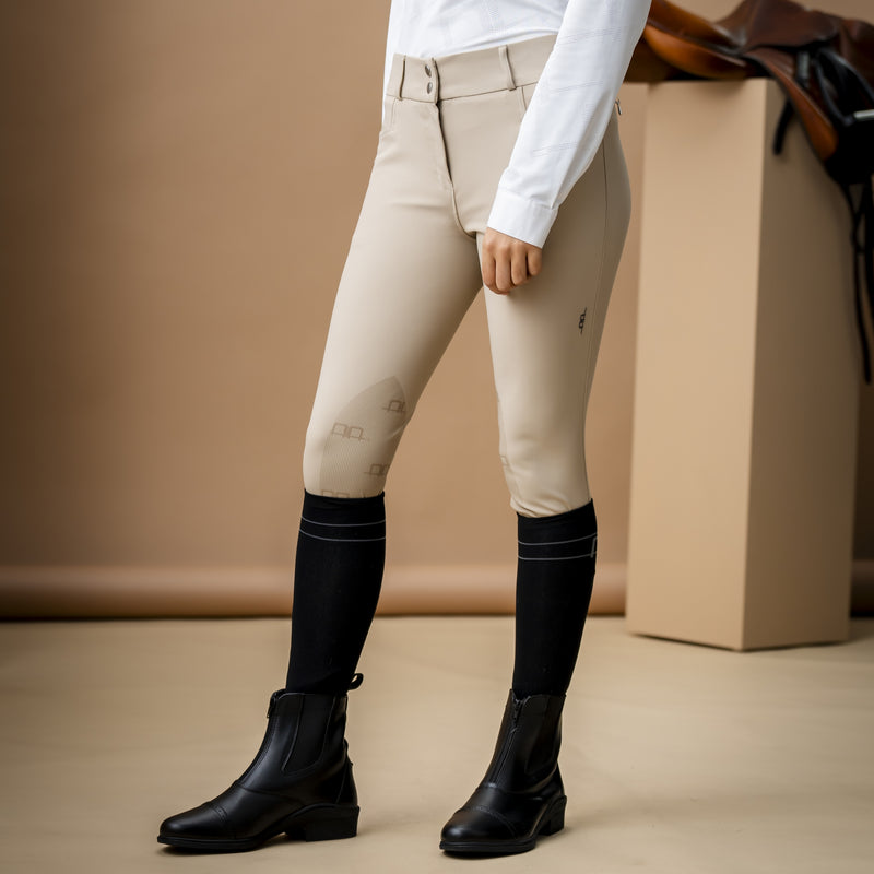 Alessandro Albanese Aria Knee Patch Mid Rise Breeches