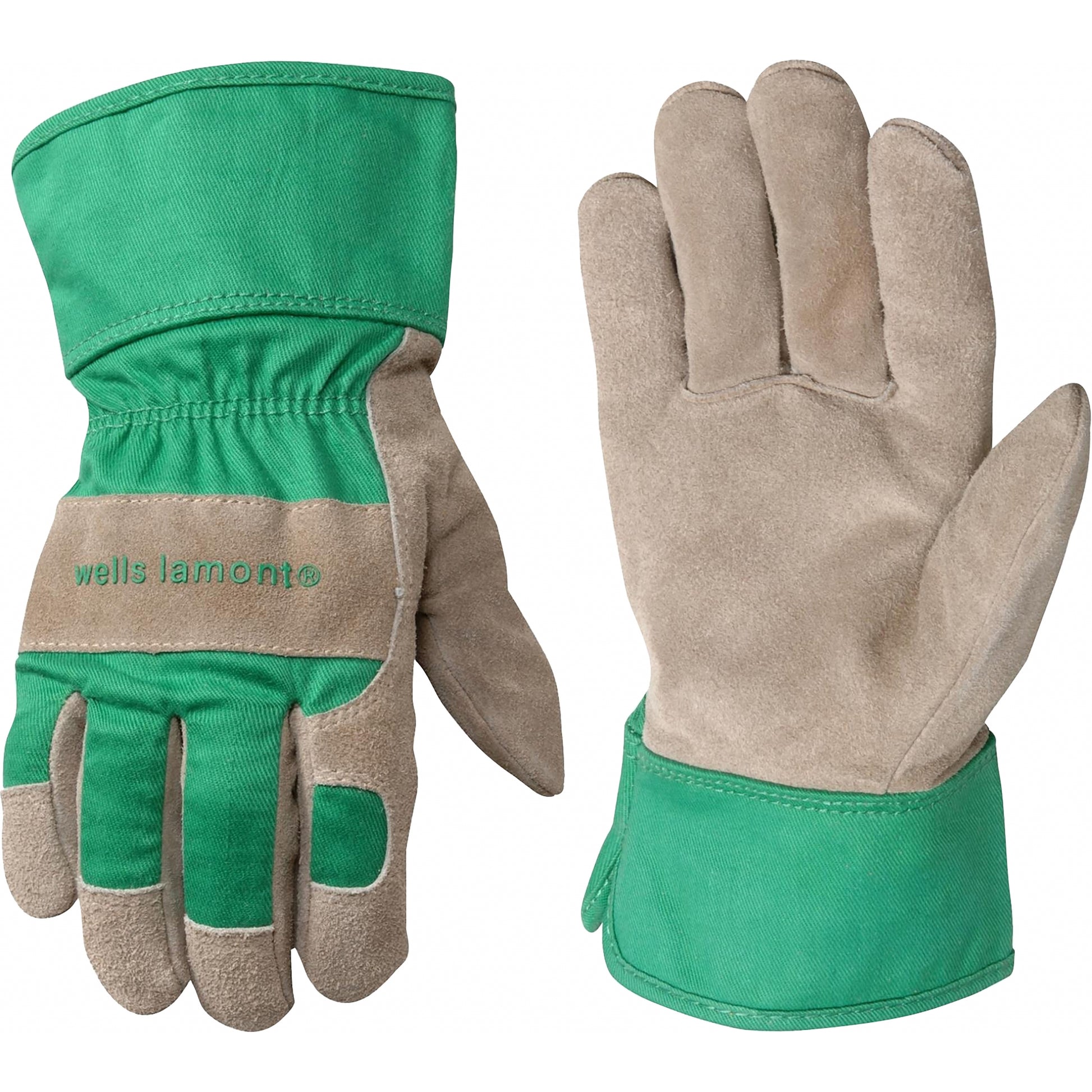 wells lamont gardening gloves Wells Lamont Youth Leather Palm Work Gloves