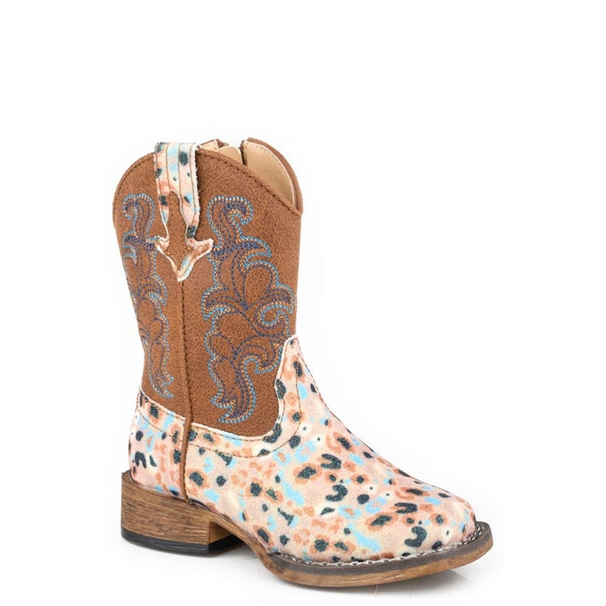 Roper Toddler Glitter Blossom Boots