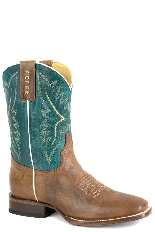 Roper Mens Cowboy 11" Square Toe Boots