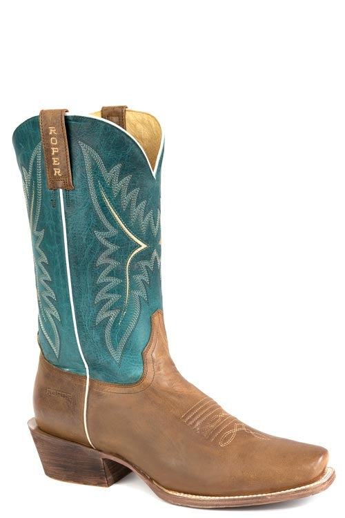 Roper Mens Cowboy 13" Cutter Toe Boots