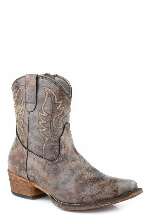 Roper Ladies Shay Snip Toe Short Boots