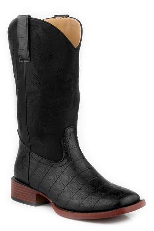 Roper Ladies Cowboy Catman Square Toe Boots