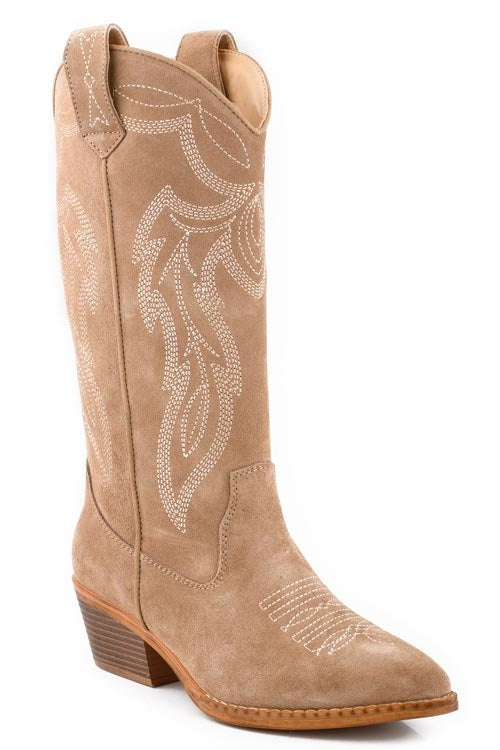 Roper Ladies Hattie Suede 13" Boots