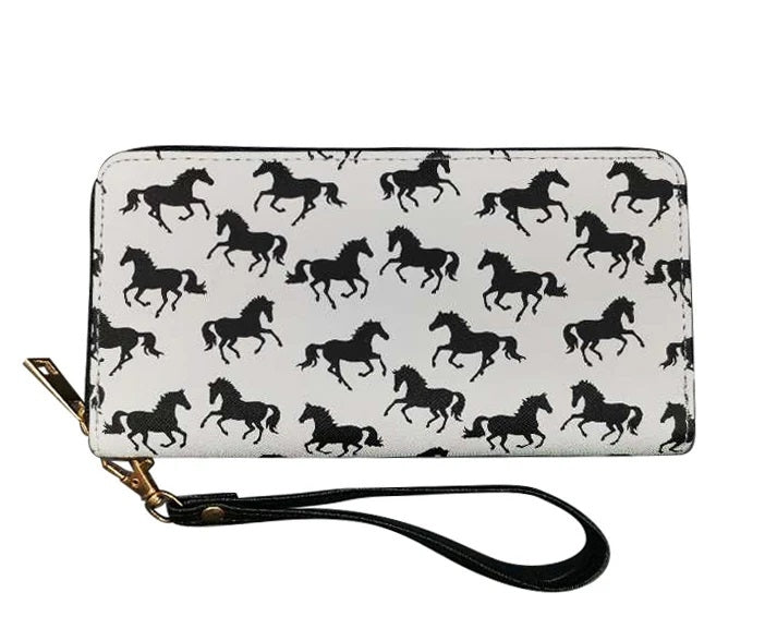 AWST Int'l Lila Silhouettes Wallet
