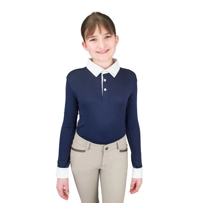 Ovation Kids Classic Long Sleeve Polo Show Shirt