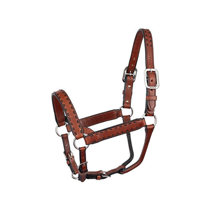 Perri's Buckstitch Leather Halter