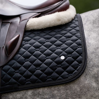 Dapplebay Sport Jump Saddle Pad - Black