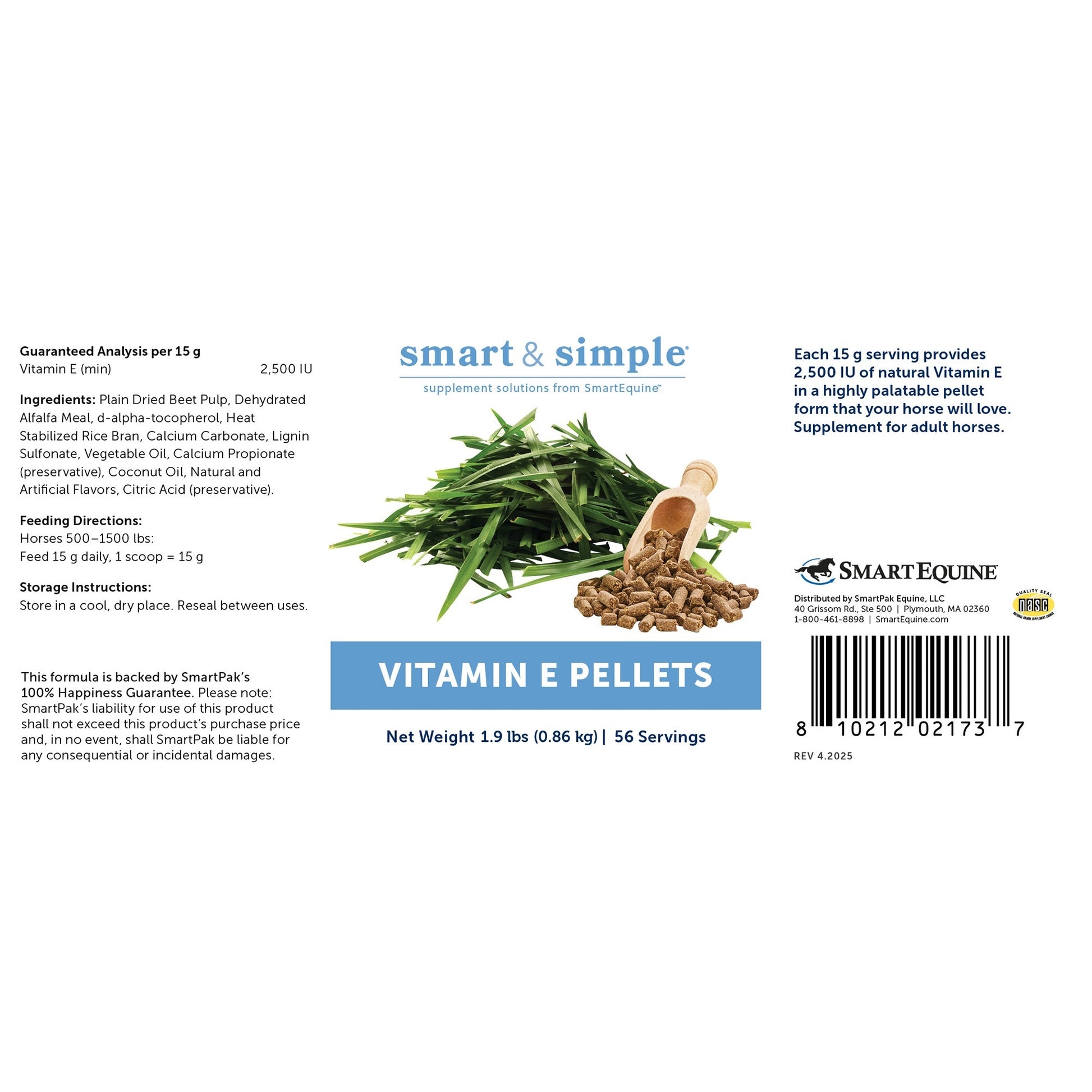 Smart & Simple Vitamin E Pellets