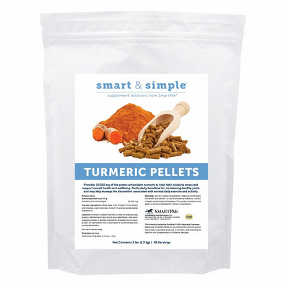 SmartPak Smart & Simple Turmeric Pellets