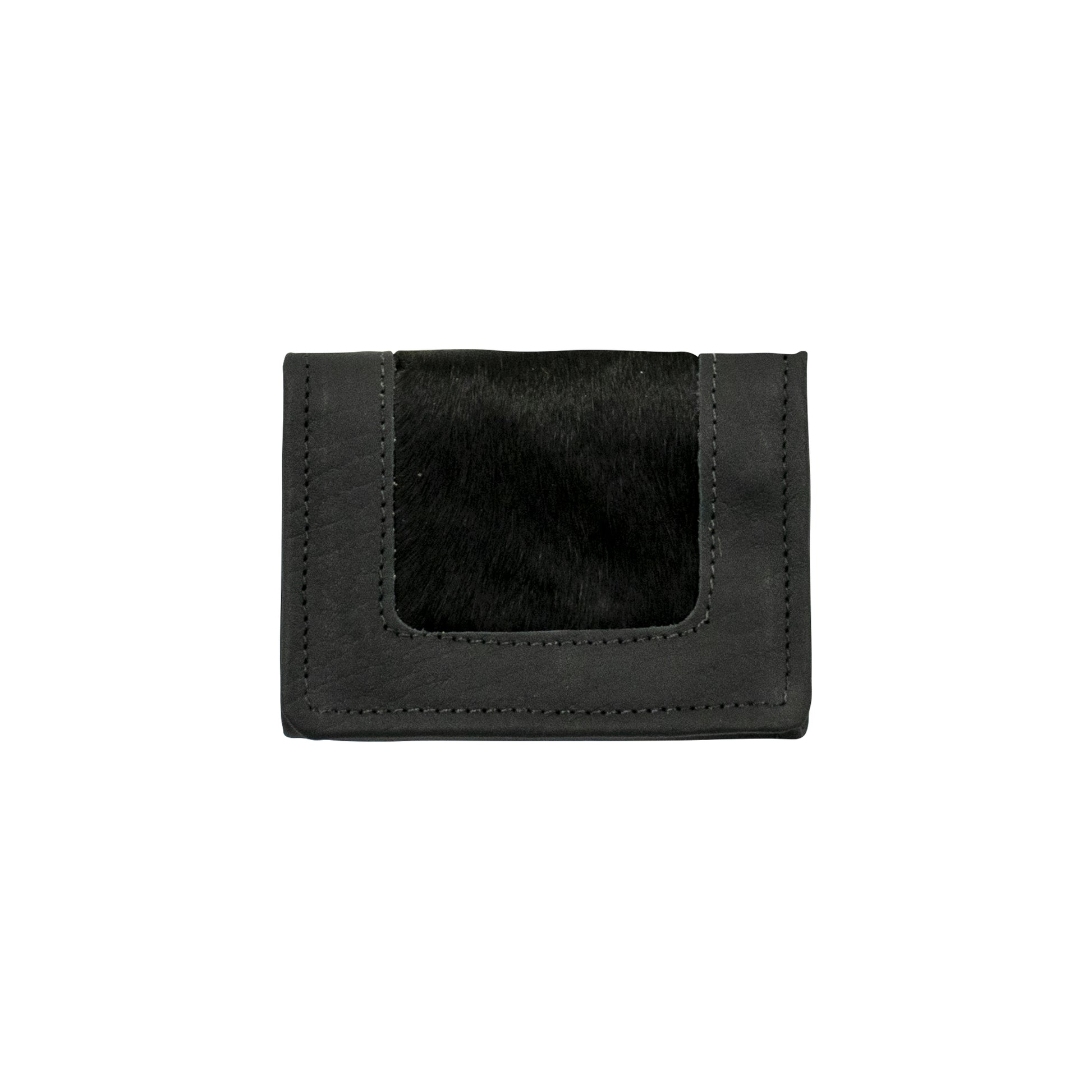 American West Hair-On Small Ladies Tri-Fold Wallet