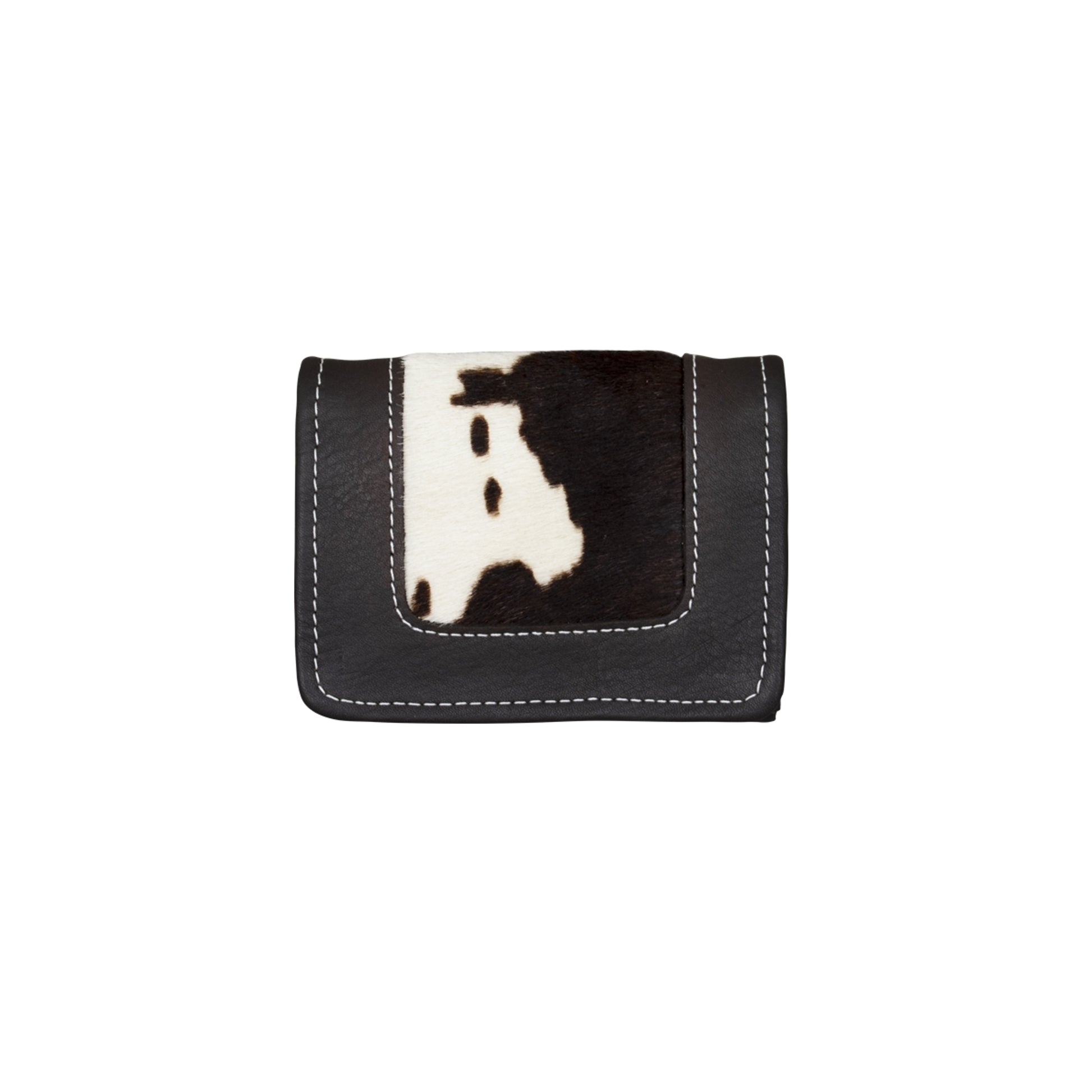 American West Hair-On Small Ladies Tri-Fold Wallet