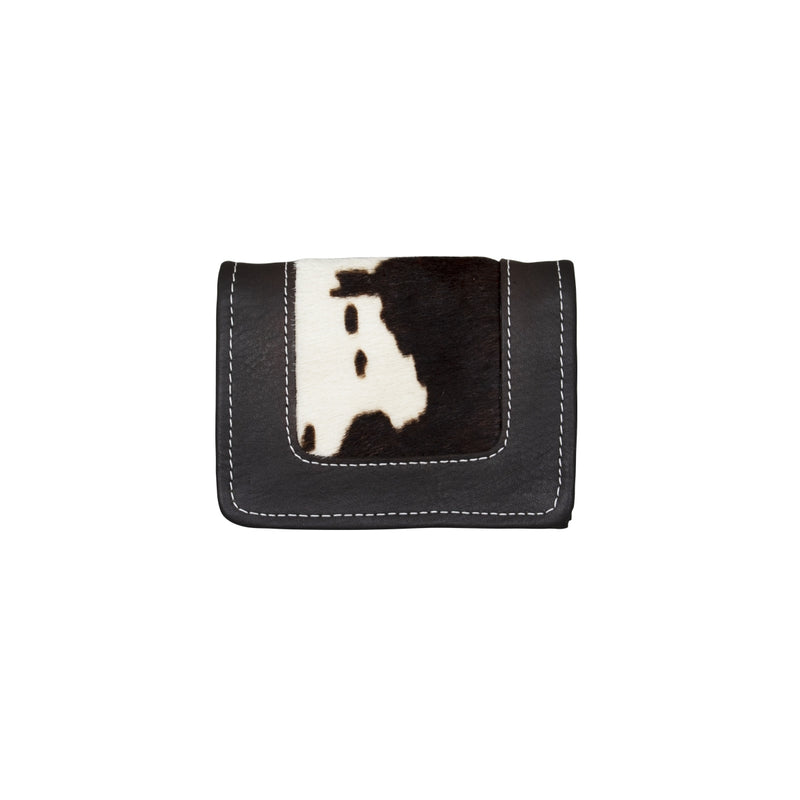 American West Hair-On Small Ladies Tri-Fold Wallet
