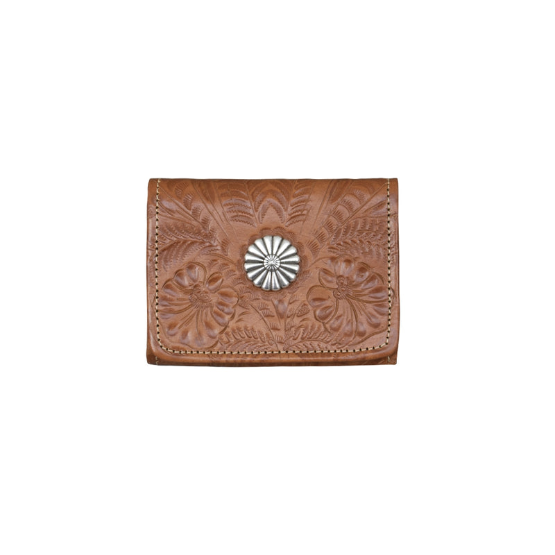 American West Ladies Small Tri-Fold Wallet