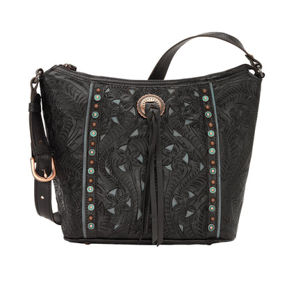 American West Hill Country Zip Top Bucket Tote