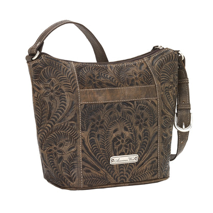 American West Hill Country Zip Top Bucket Tote
