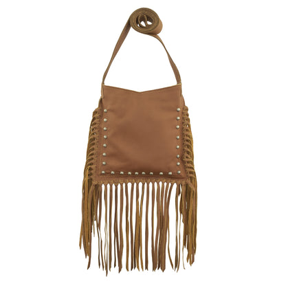American West Fringed Cowgirl Crossbody with Fringe