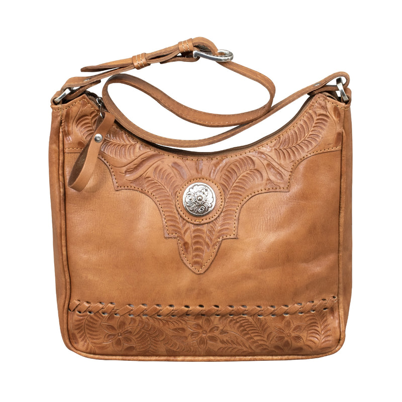 American West Harvest Moon Shoulder Bag with Conceal Carry Pocket on Back