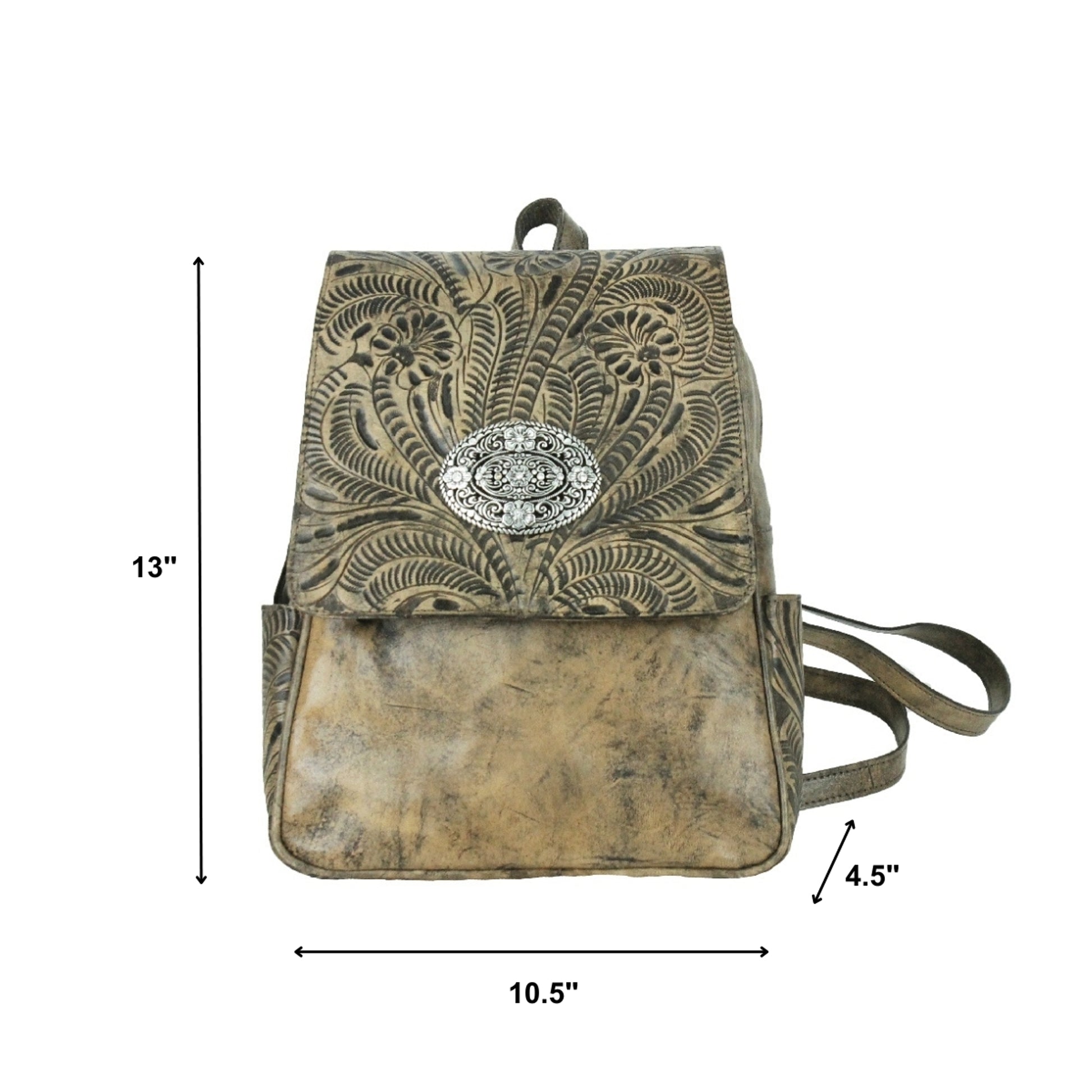 american west leather backpack Darling Genuine Western a sturdy handle American Darling Backpack Saddle Blanket