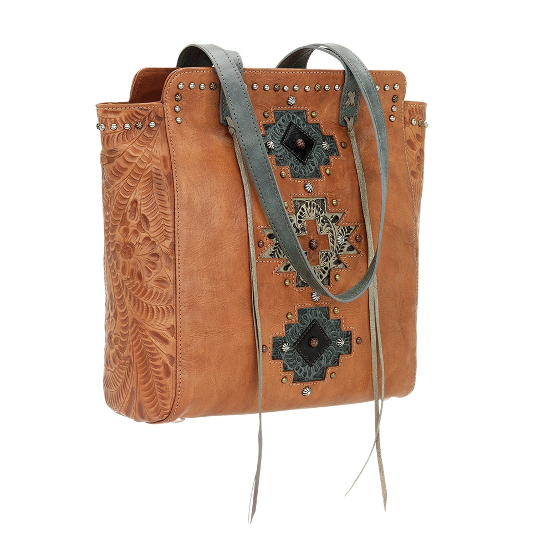 American West Navajo Soul Zip Top Tote