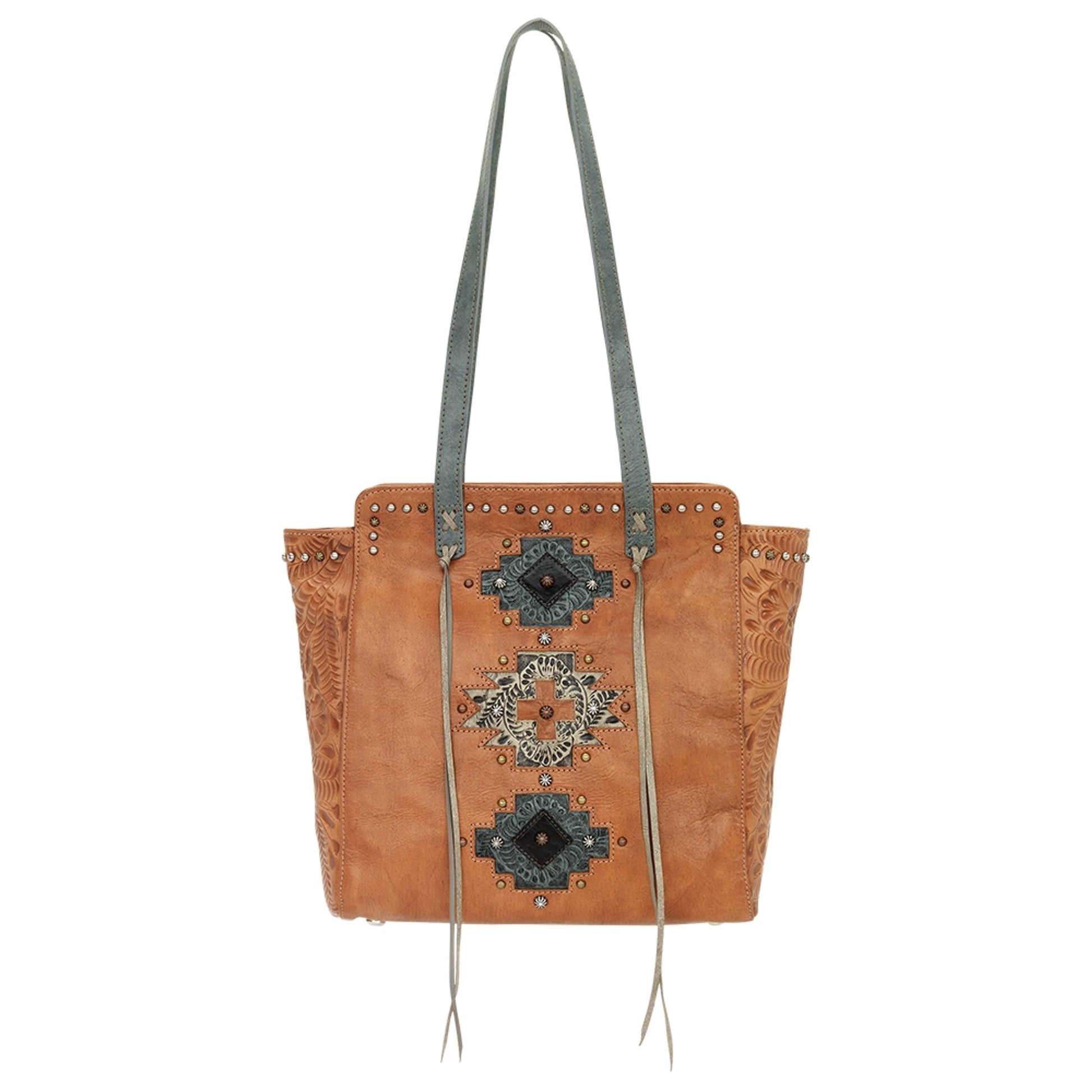 American West Navajo Soul Zip Top Tote