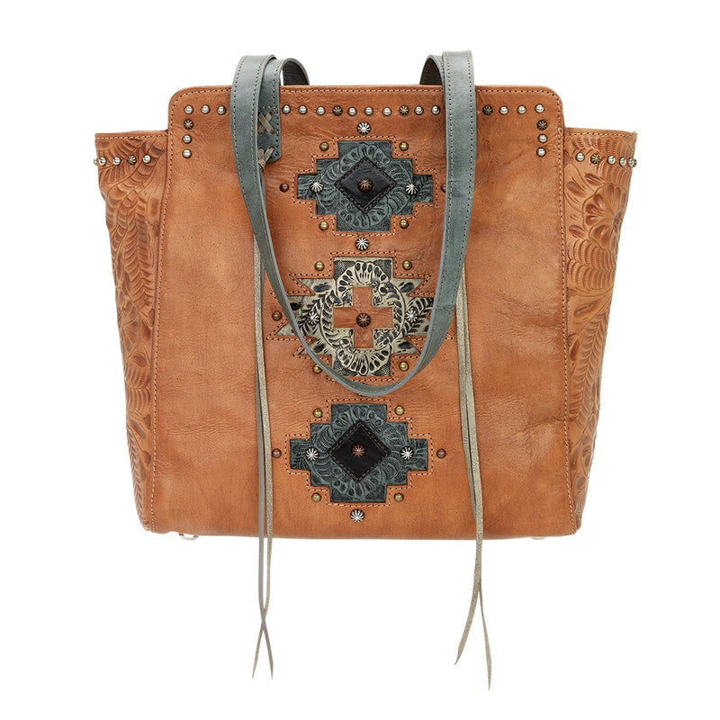 American West Navajo Soul Zip Top Tote