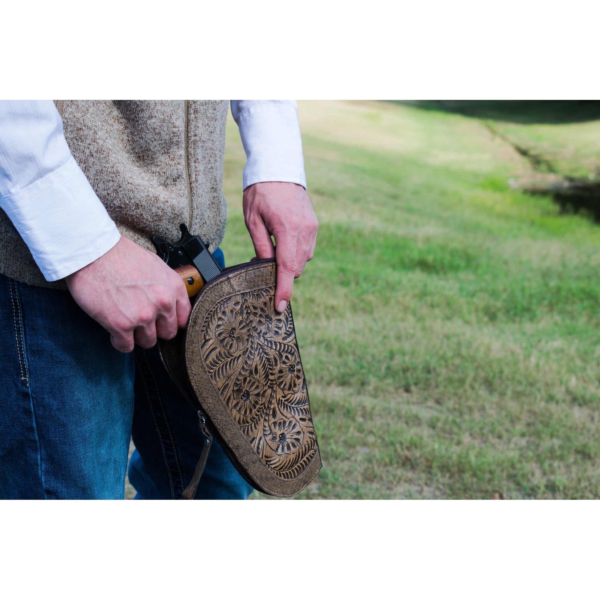 American West Large Padded Gun Case