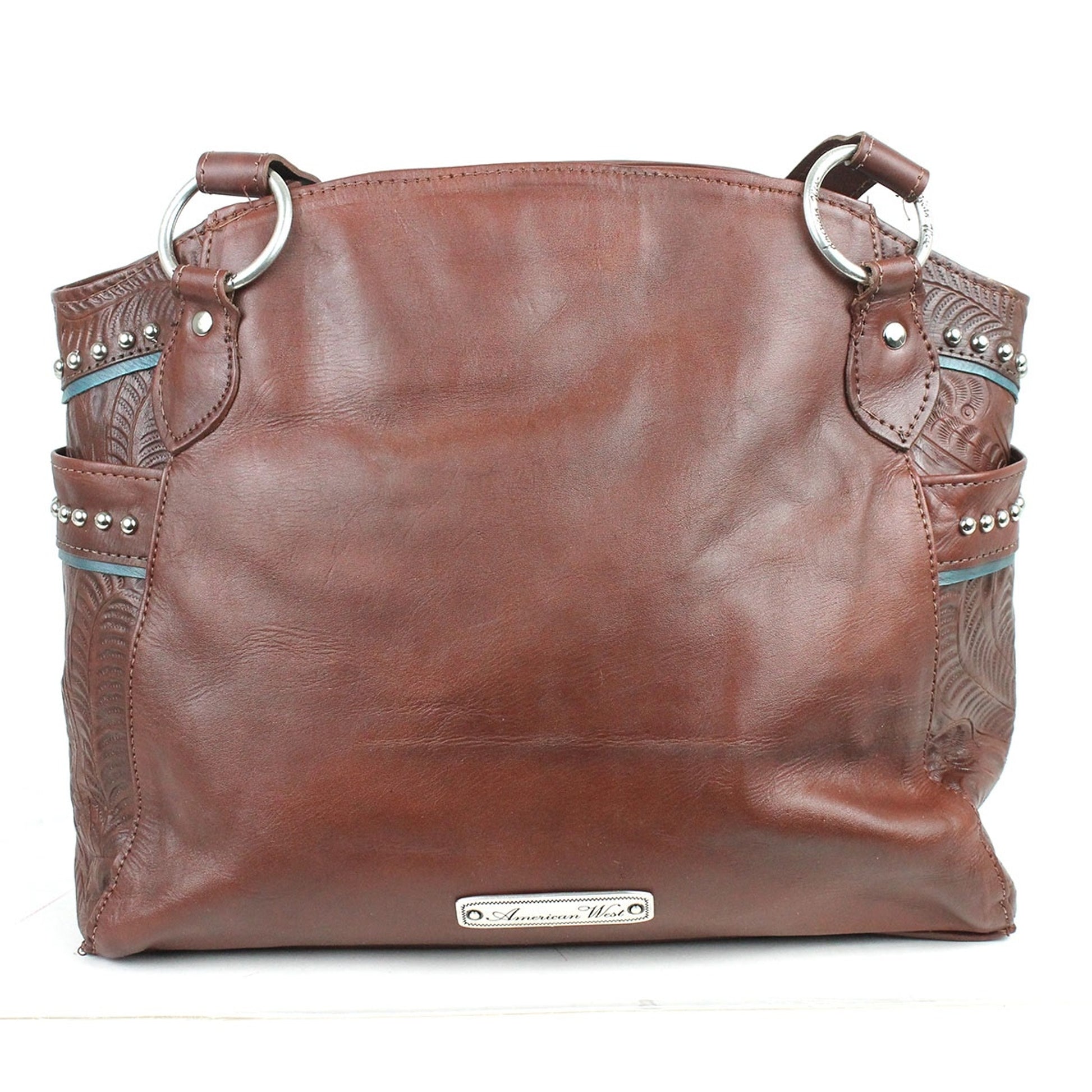American West Lady Lace Half Moon Tote