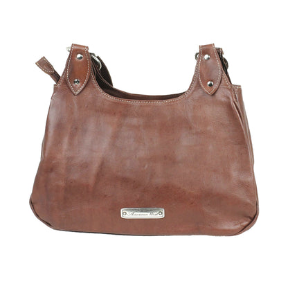 American West Lady Lace 3 Compartment Zip Top Scoop Tote