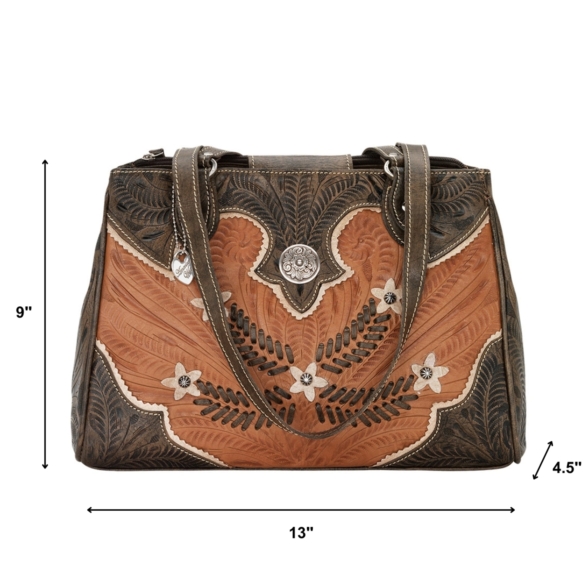 American West Desert Wildflower Multi-Compartment Organizer Tote