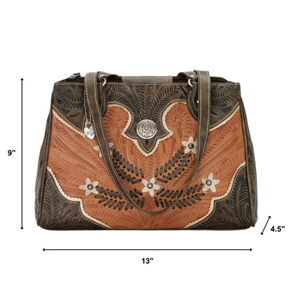 American West Desert Wildflower Multi-Compartment Organizer Tote