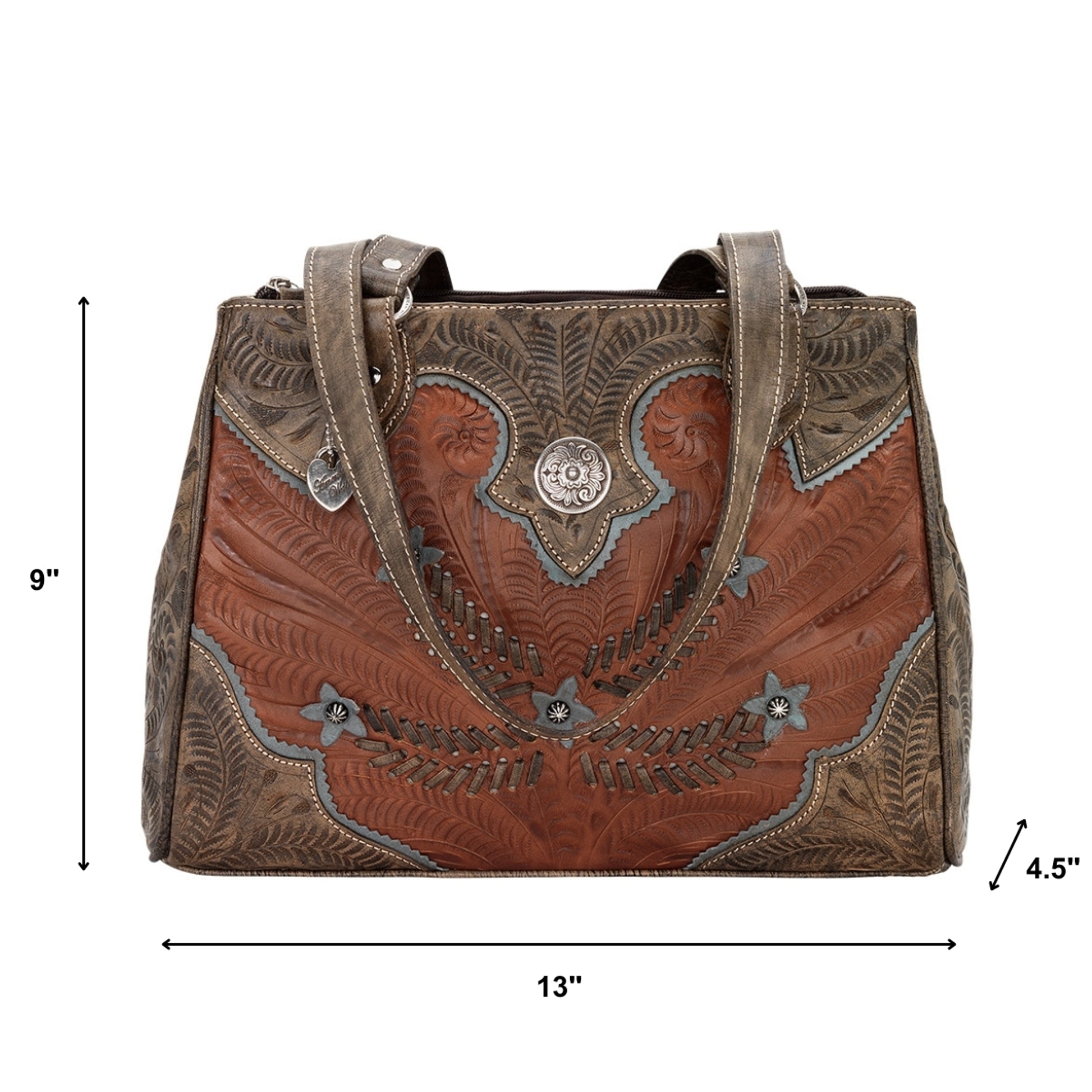 American West Desert Wildflower Multi-Compartment Organizer Tote