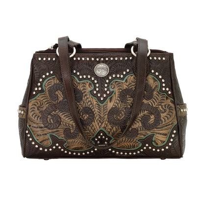American West Annie's Secret Collection Multi-Compartment Tote with Conceal Carry Pocket on Back