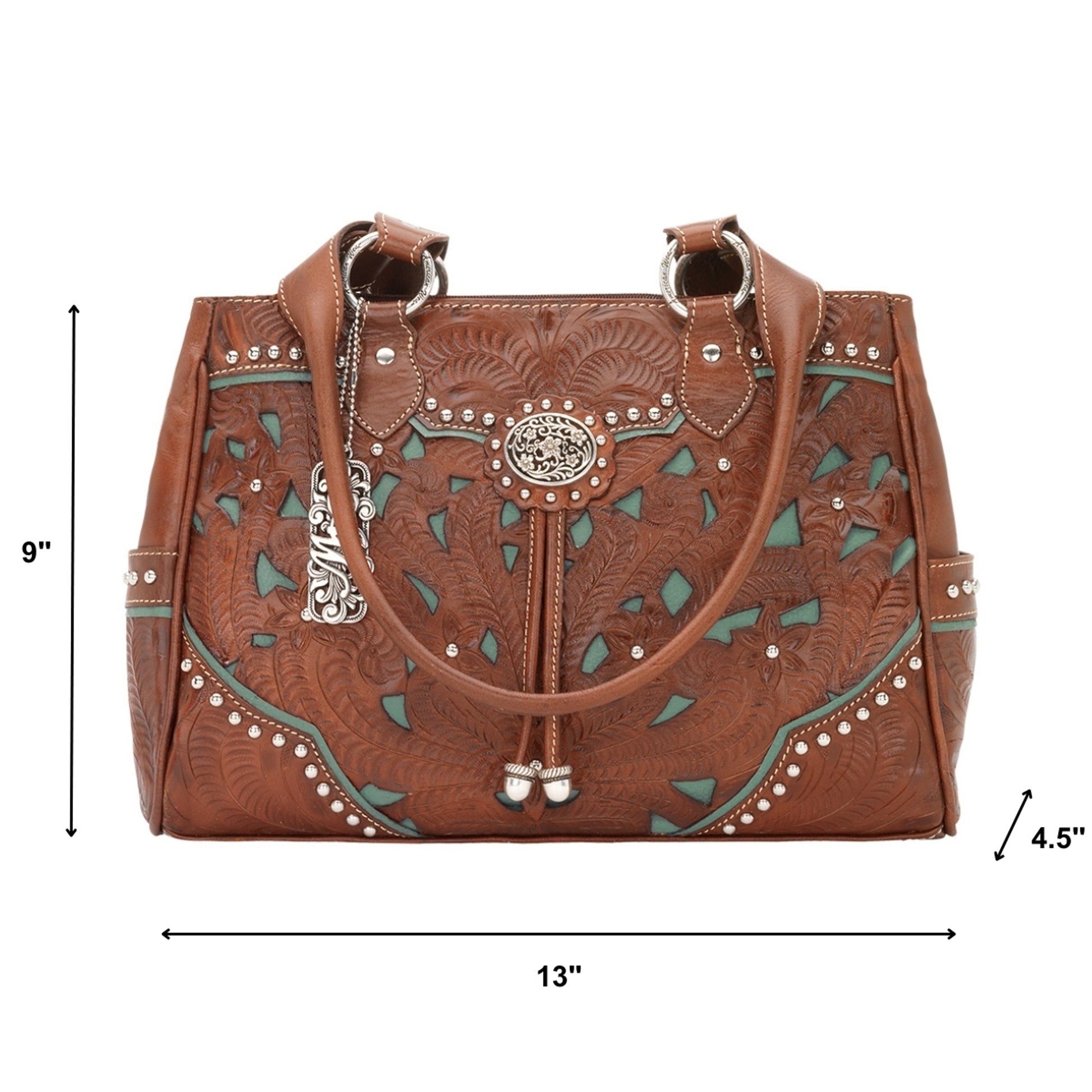 American West Lady Lace Multi Compartment Organizer Tote