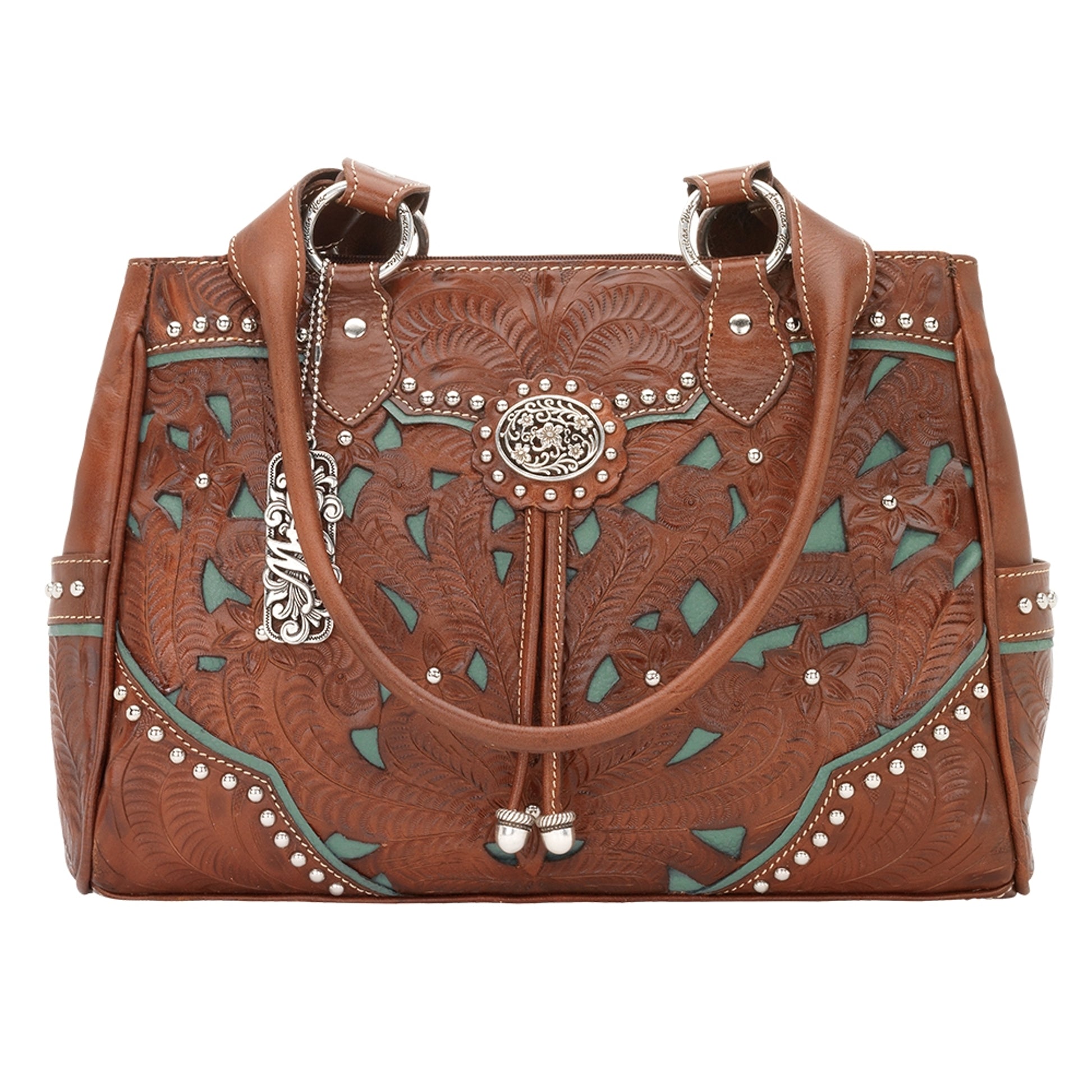 American West Lady Lace Multi Compartment Organizer Tote