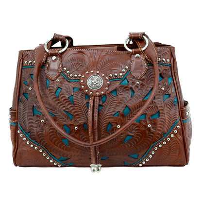 American West Lady Lace Multi Compartment Organizer Tote