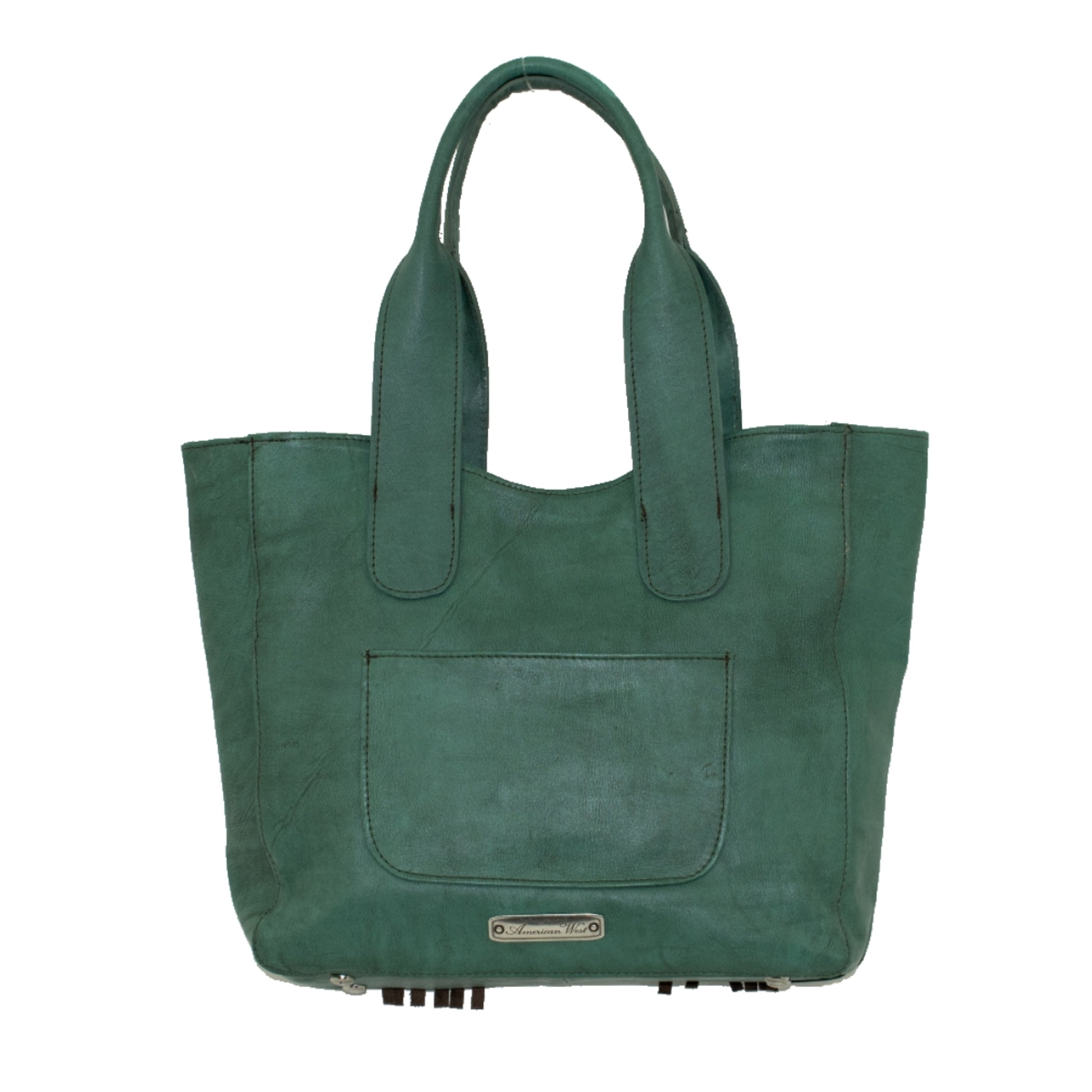 American West Gypsy Patch Large Zip Top Tote