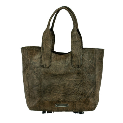 American West Gypsy Patch Large Zip Top Tote