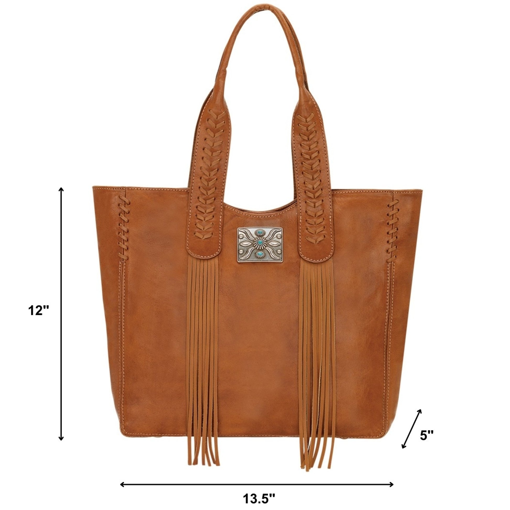 American West Mohave Canyon Large Zip Top Tote