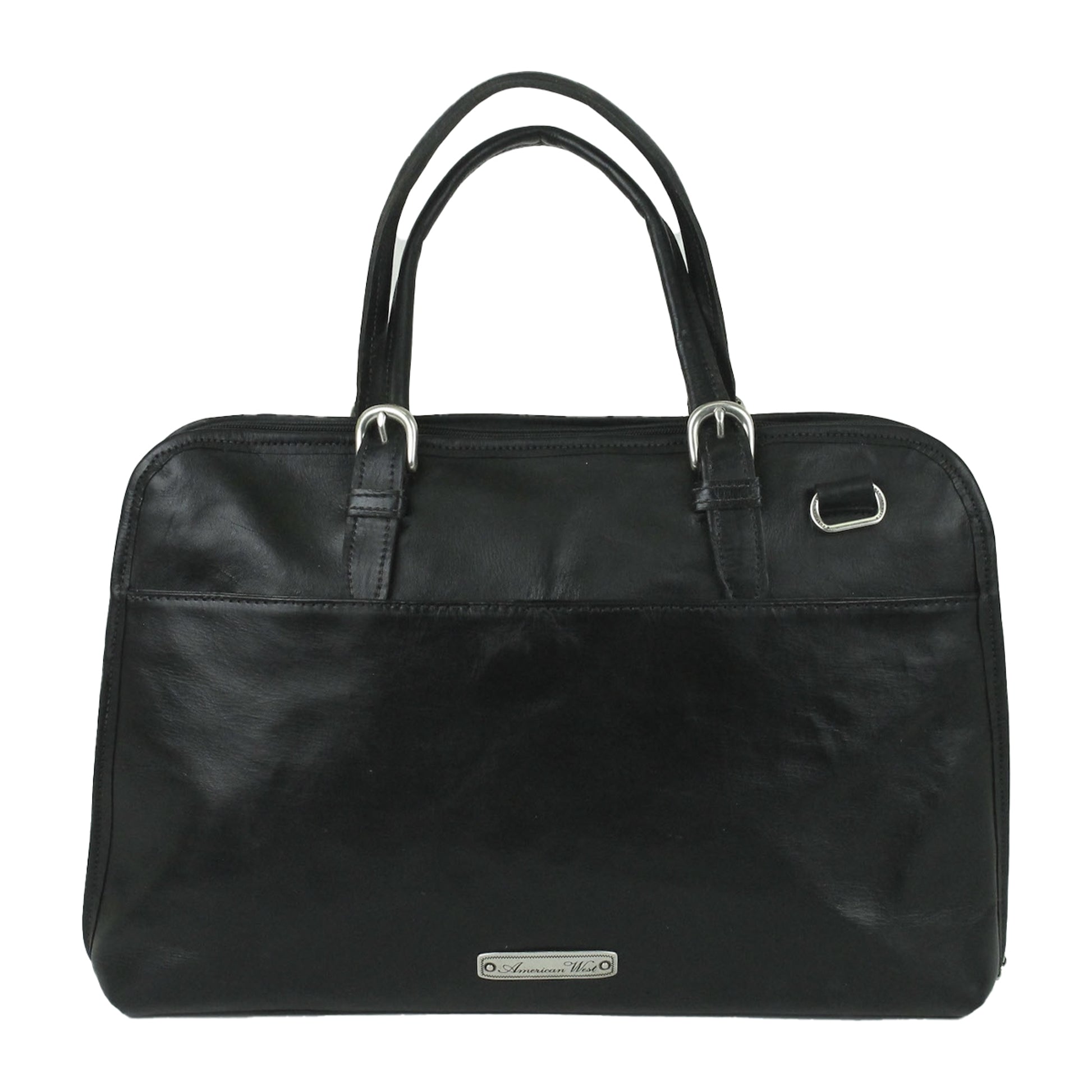 American West Cowtown Zip Around Smart Briefcase