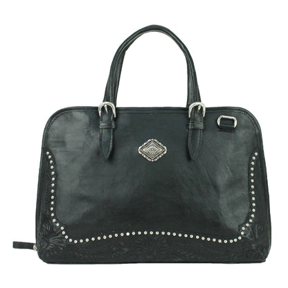 American West Cowtown Zip Around Smart Briefcase
