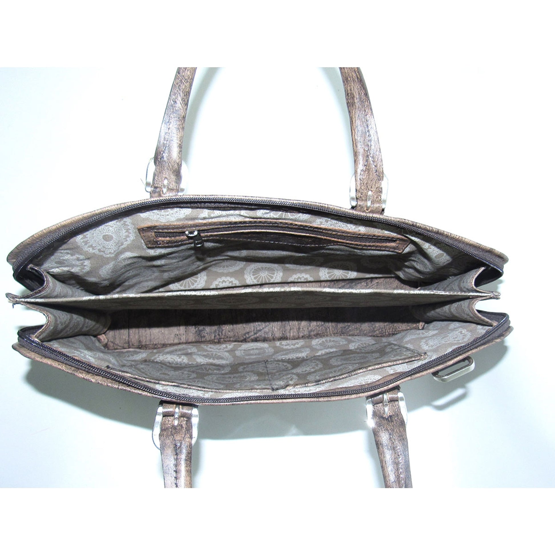 American West Cowtown Zip Around Smart Briefcase