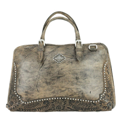 American West Cowtown Zip Around Smart Briefcase
