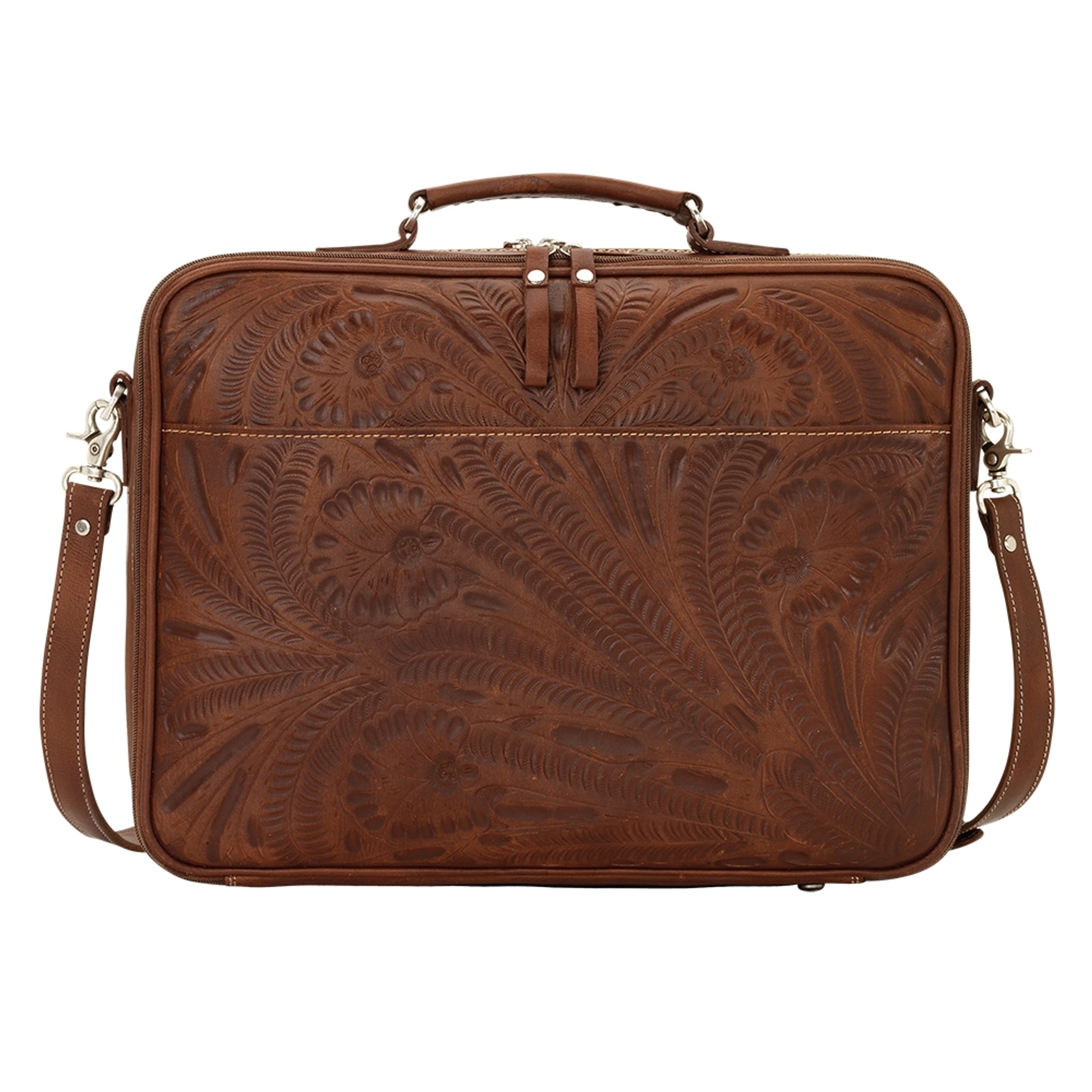 American West Classic Travel Laptop Briefcase