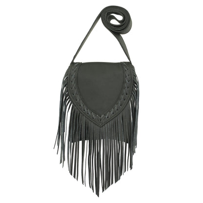 American West Fringed Cowgirl Crossbody with Fringe