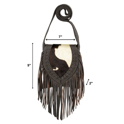 American West Fringed Cowgirl Crossbody with Fringe
