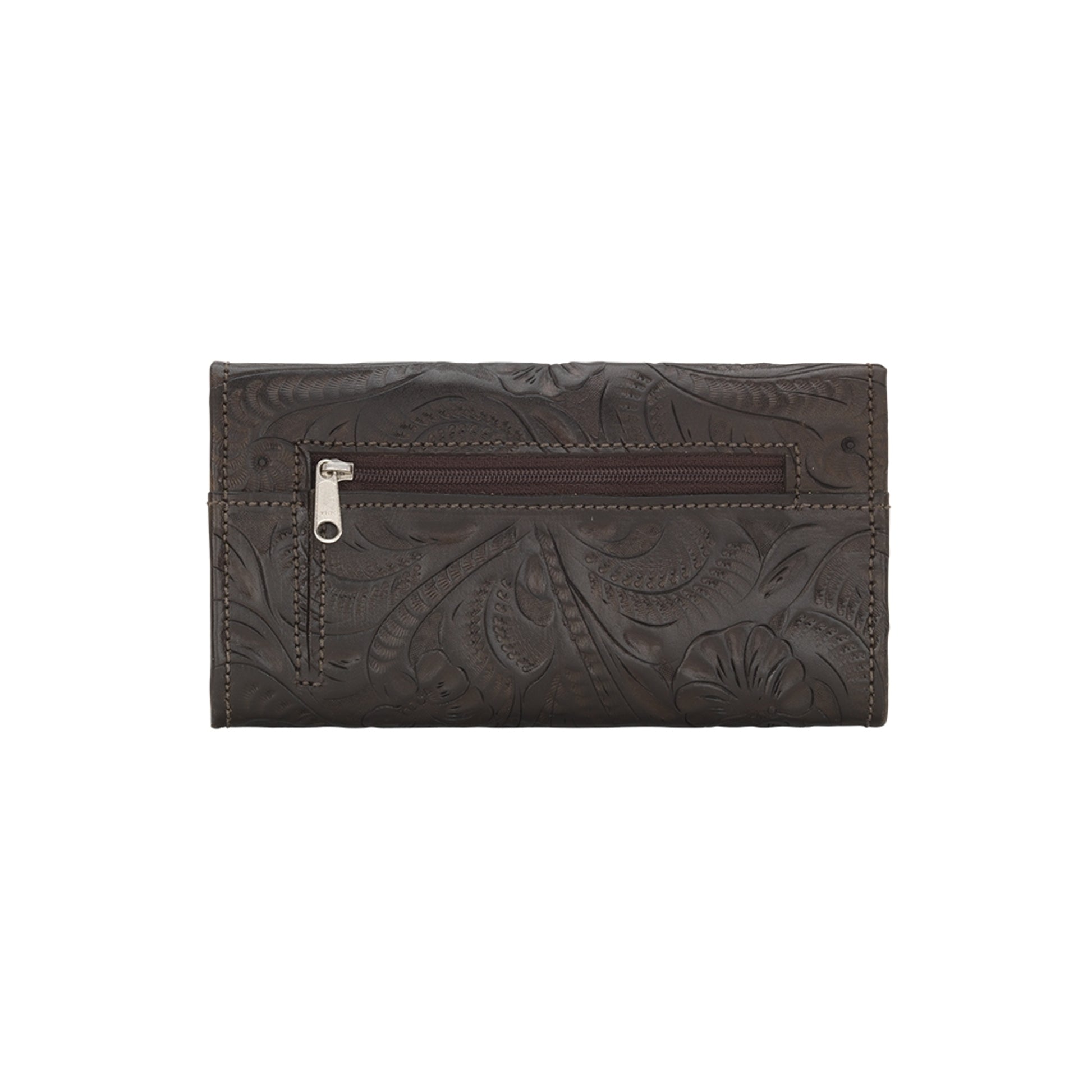 American West Saddle Ridge Ladies Tri-Fold Wallet