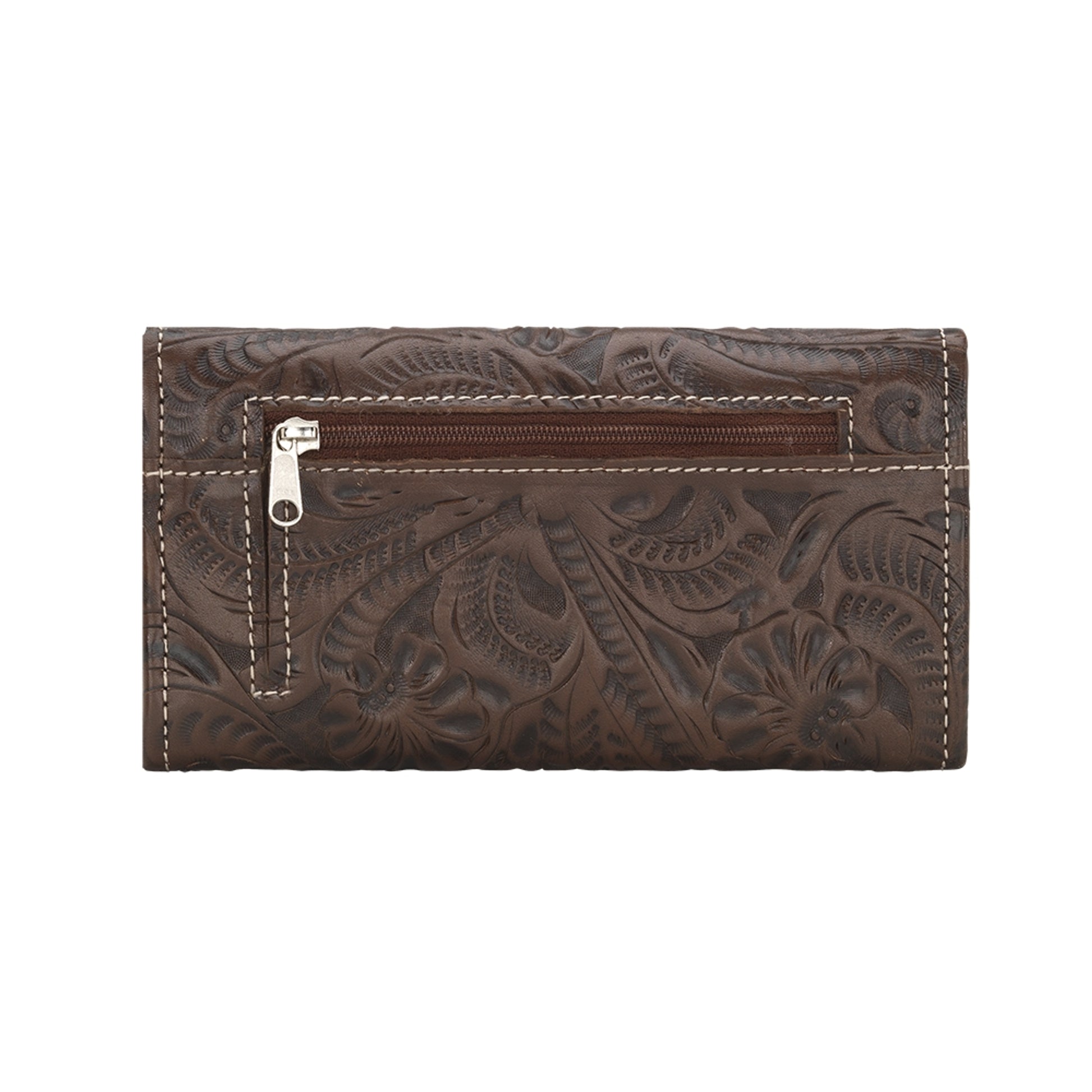 American West Saddle Ridge Ladies Tri-Fold Wallet