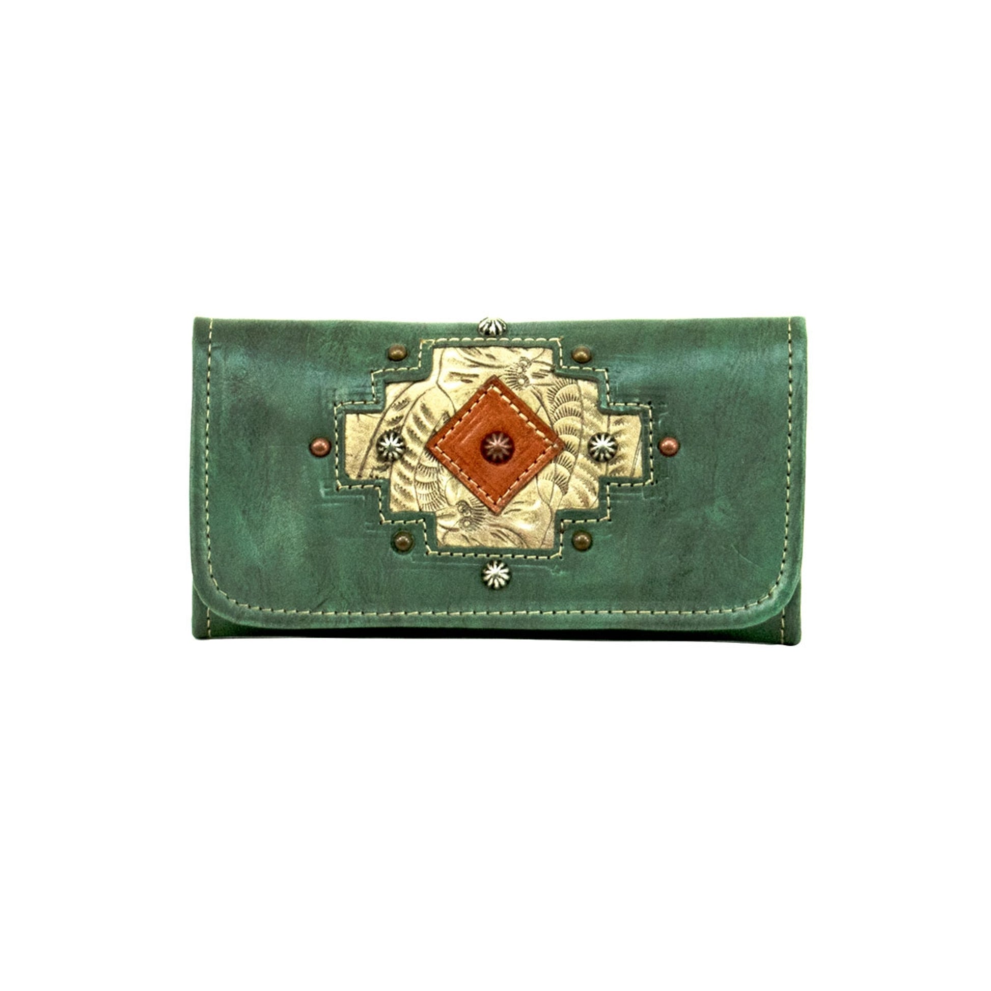 American West Navajo Soul Tri-Fold Wallet