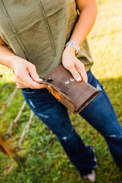 American West Navajo Soul Tri-Fold Wallet